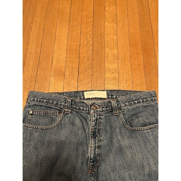 Perry Ellis Men’s Denim Jeans 36x30 Zipper Fly Medium Wash - Picture 2 of 5